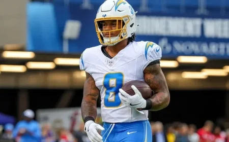 Top Omarion Hampton Prop Bets for Chargers vs. Texans: Saturday 12/27/25