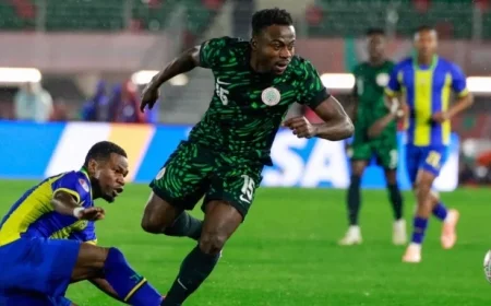Nigeria vs Tunisia: Super Eagles and Osimhen Threaten Tunisian Defense