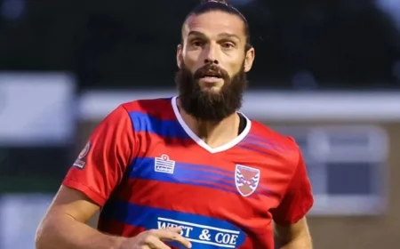 Andy Carroll Risks Jail for Violating Non-Molestation Order After Airport Arrest