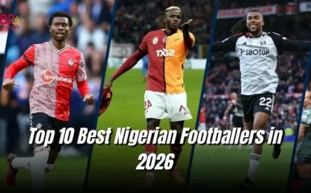 Top 10 Nigerian Footballers to Watch in 2026