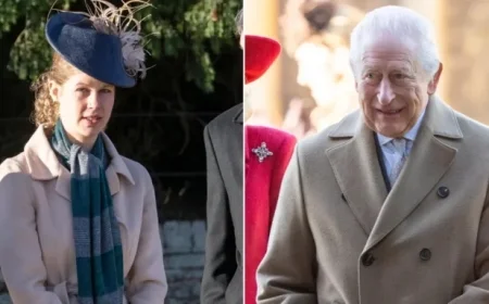 Lady Louise Windsor Honors King Charles During University Break