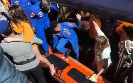 Four Spanish Family Members from Valencia Missing in Indonesia Shipwreck