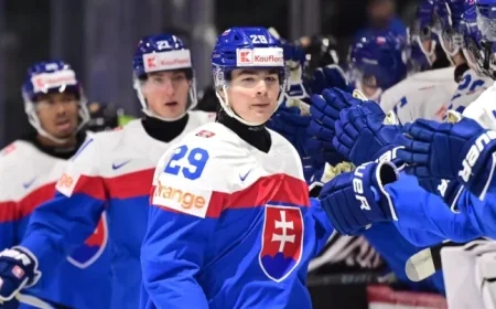 Chrenko’s Natural Hat Trick Secures Slovakia’s Win Over Germany in World Juniors