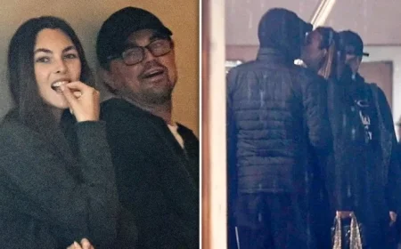 Leonardo DiCaprio and Vittoria Ceretti Share Kiss During L.A. Shopping Trip