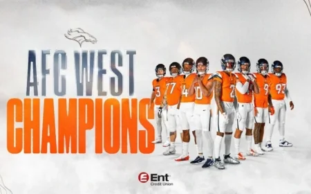Broncos Secure 2025 AFC West Division Championship