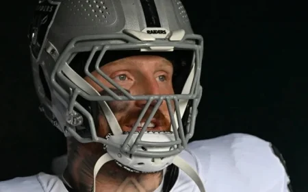 Raiders’ Maxx Crosby Placed on Injured Reserve Due to Knee Injury