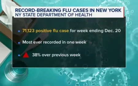 New York Records Unprecedented 71,000 Flu Cases in One Week