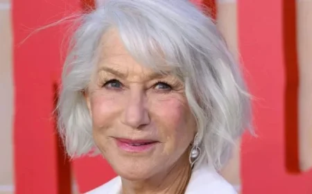 Helen Mirren Shares Candid Advice on Aging and Reveals Her True Age
