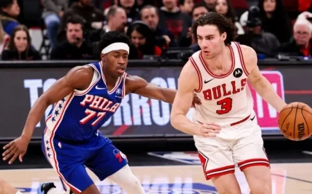 Bulls Secure Fifth Straight Win with 10-0 Run Against Sixers – NBA