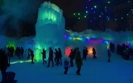 Historic Early Opening for Ice Castles at Minnesota State Fairgrounds