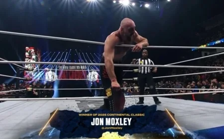 Jon Moxley Claims AEW Continental Title at 2025 Worlds End Tournament