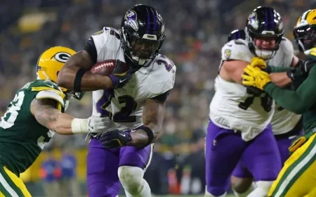 Derrick Henry Makes History in Green Bay Game