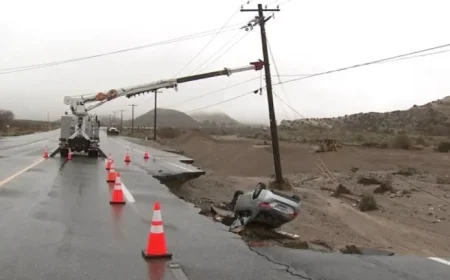 Wrightwood Residents Tackle Cleanup After Mudslide, Thousands Still Without Power
