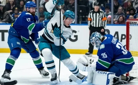 Canucks Suffer Another Home Defeat to Sharks: ‘Not Good Enough’