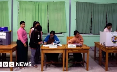 Myanmar Faces Criticism over Controversial Election amid Ongoing Conflict