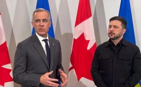 Zelenskyy Meets Carney in Halifax Before Talks with Trump in Florida