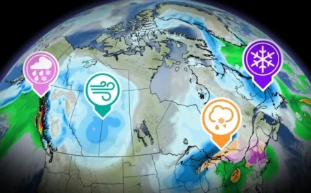 Western Storms Sweep Across: Snow, Gusts, and Ice