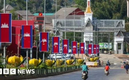 Thailand and Cambodia Initiate Ceasefire Following Deadly Clashes