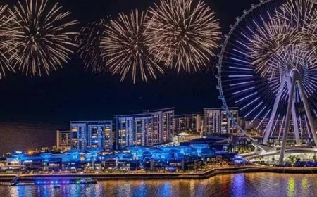 Dubai Hosts 48 Fireworks Displays for New Year’s Celebrations