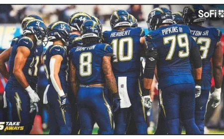 Chargers Shift Focus to Week 18 Following Texans Defeat