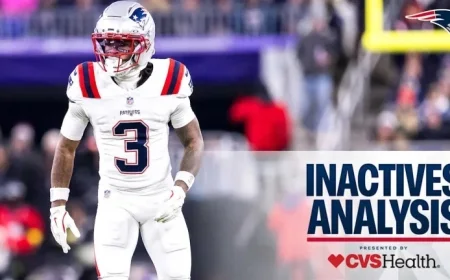 DeMario Douglas, TreVeyon Henderson Active for Patriots vs Jets in Week 17