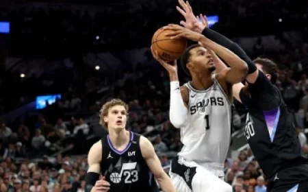 Wemby’s Dunk Shines, But Jazz Halt Spurs’ Winning Streak