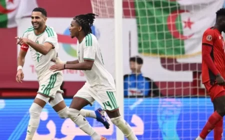 Algeria vs. Burkina Faso: Luca Zidane and Riyad Mahrez Start for Fennecs