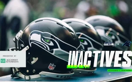 Seahawks vs. Panthers: Week 17 Inactive Players List