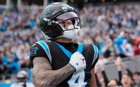 Panthers WR Tetairoa McMillan Set to Face Seahawks