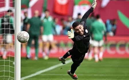 Luca Zidane Represents Algeria in CAN 2025 as Zinedine Watches On