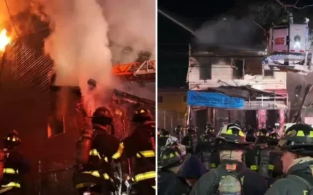 Maspeth House Fire Severely Injures 2; Firefighters Combat Springfield Gardens Blaze