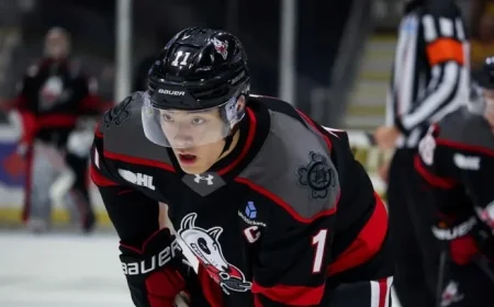 Firebirds Acquire Winnipeg Jets Prospect Kevin He in OHL Title Bid