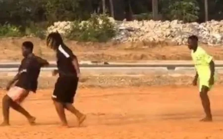 Koundé and Lamine Host Friendly Match with Benin Youth in Dubai