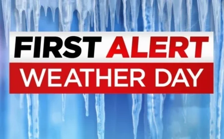 Freezing Rainstorm Approaches Tri-State Area: Latest Sunday Forecast Update