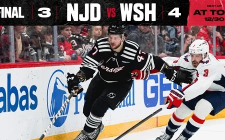 Capitals Triumph Over Devils in Overtime Thriller