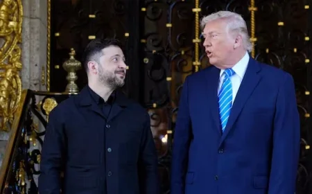 Trump Hosts ‘Very Brave’ Zelenskyy in Florida for Peace Talks After Putin Call