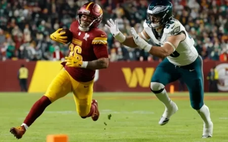 Eagles’ Jaelan Phillips Suffers Leg Injury Against Bills: Latest Update