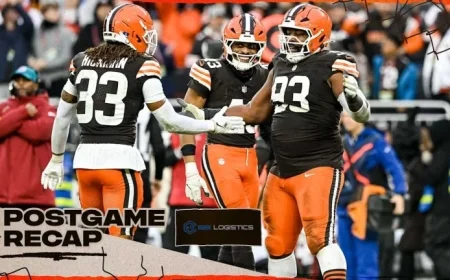 Browns Beat Steelers 13-6: Final Score, Stats & Recap