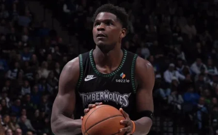 Anthony Edwards Supports T-Wolves Fans’ Frustration Following Loss to Nets