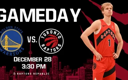 Warriors Face Raptors on December 28th Gameday