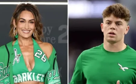 Nikki Garcia Sparks Dating Buzz in Cooper DeJean’s Eagles Jersey