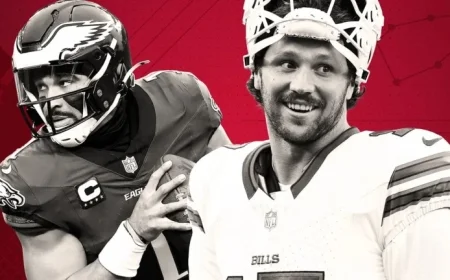 Will Jalen Hurts or Josh Allen Break the Rushing TD Record?