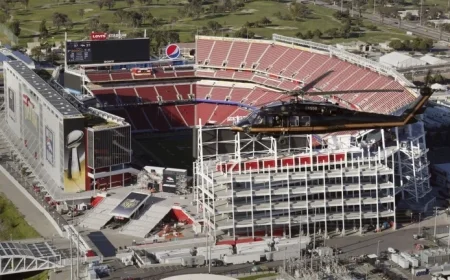 Levi’s Stadium Unveils $200M Upgrade with First Halftime Laser Show at 49ers-Bears Game