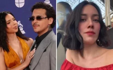 Ángela Flaunts in Light of Nodal’s Controversy with Violinist