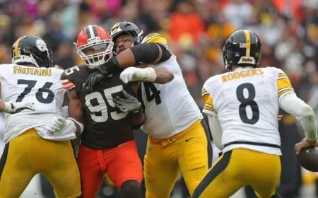 Steelers Prioritized Preventing Myles Garrett’s Sack Record Over Winning