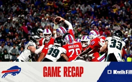 Eagles Edge Past Bills in 13-12 Thriller