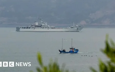 China Conducts Military Drills Near Taiwan to Warn Separatist Forces