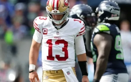 49ers Face Seahawks Saturday to Compete for Top Seed