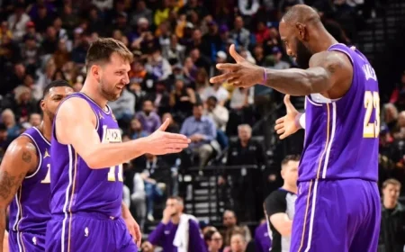LeBron and Doncic Thrill Fans in Lakers’ Dominant Win Over Kings