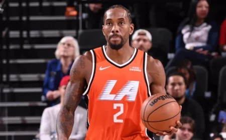 Kawhi Leonard Stuns NBA Fans, Ties Clippers Record with 55 Points Win Over Pistons